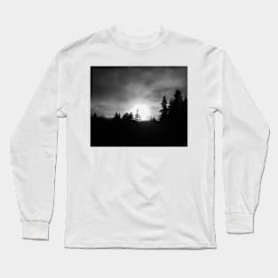 black and white paradise Long Sleeve T-Shirt